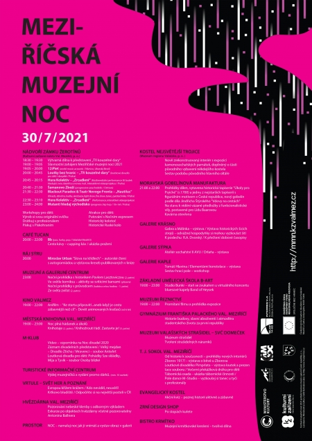 Meziříčská muzejní noc 2021 program