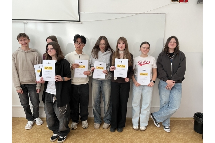 Obrázek aktuality Další úspěch v němčině v krajském kole!