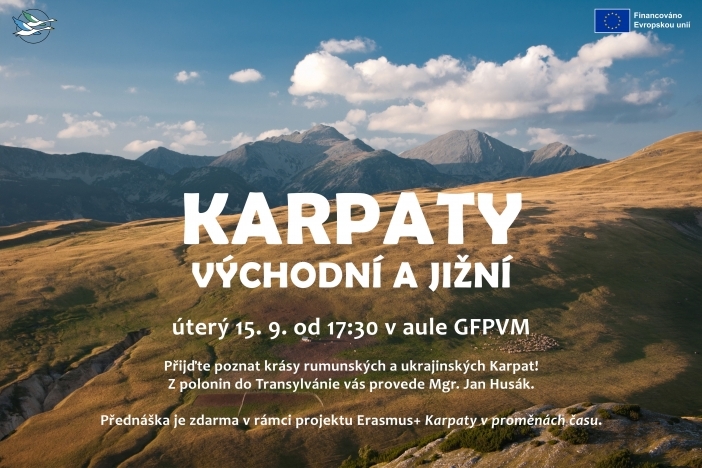 Obrázek aktuality Pozvánka na přednášku Karpaty východní a jižní
