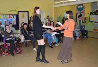 Biologická olympiáda kategorie C, okresní kolo, SVČ Domeček, 13.4. 2016 (foto: Monika Hlosková)